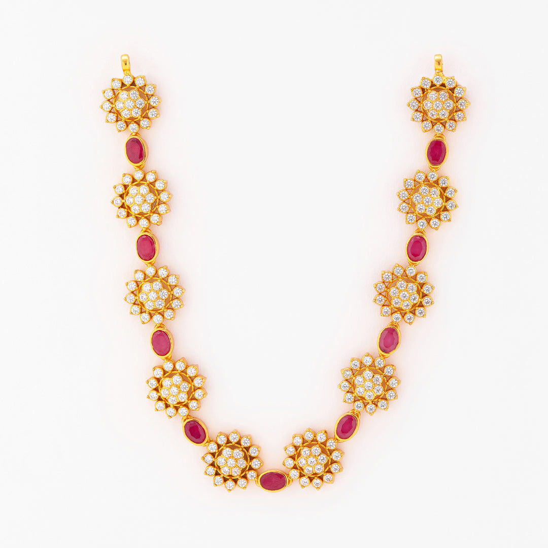 Bloom Ruby Necklace
