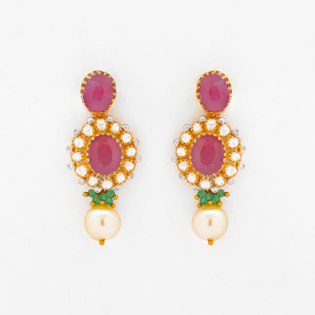Ruby Earring