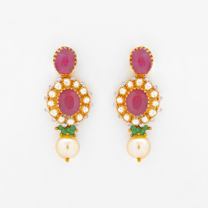 Ruby Earring