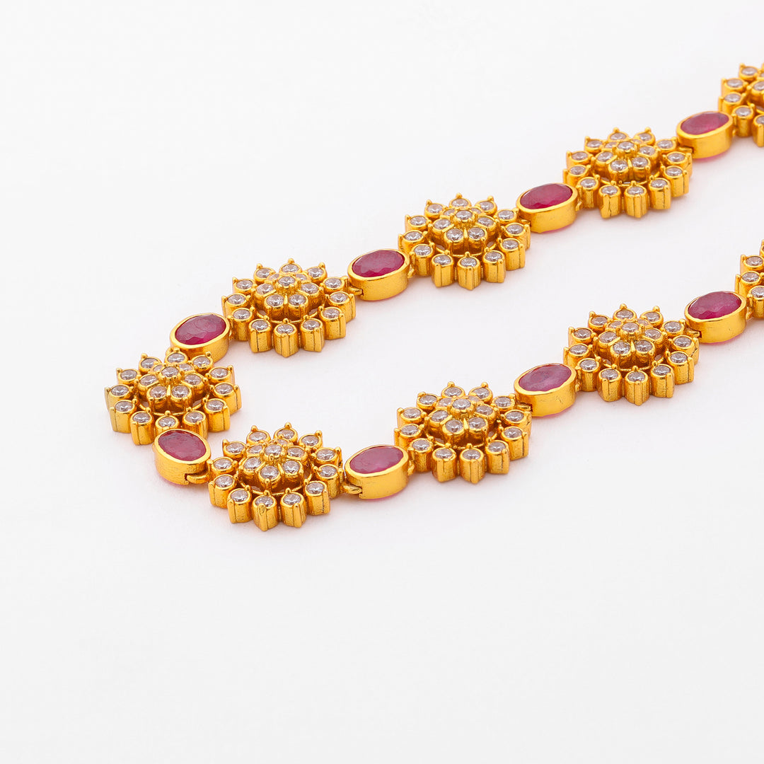 Bloom Ruby Necklace