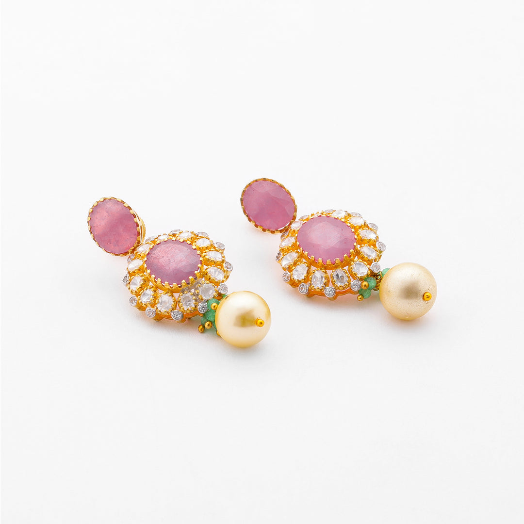 Ruby Earring