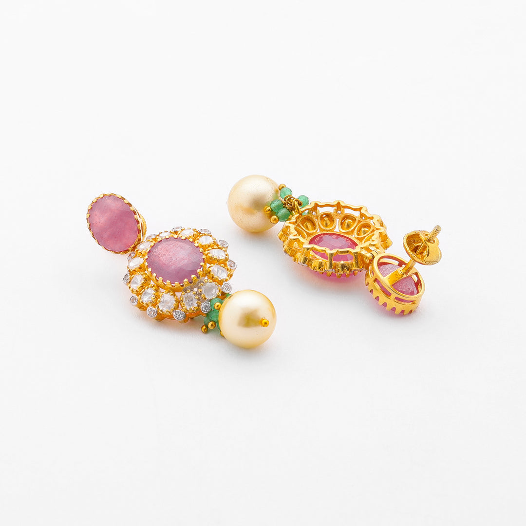 Ruby Earring