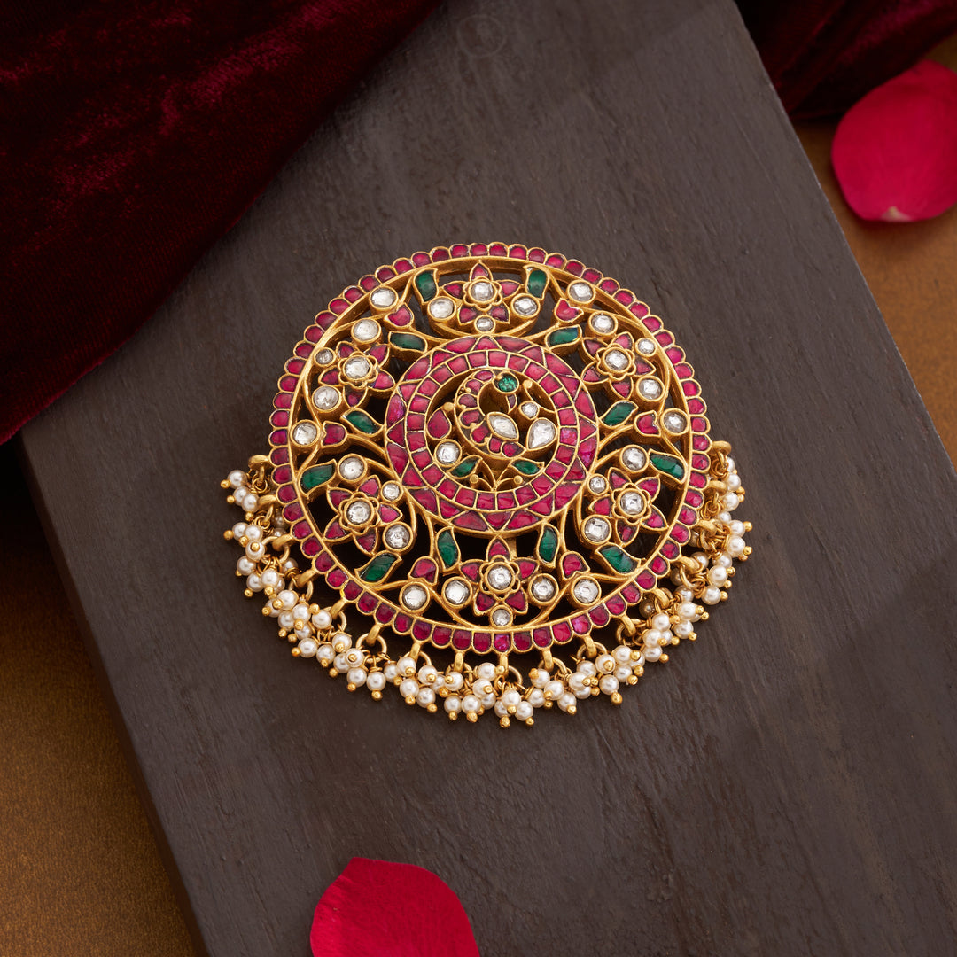 Rajmayuri Kundan Pendant