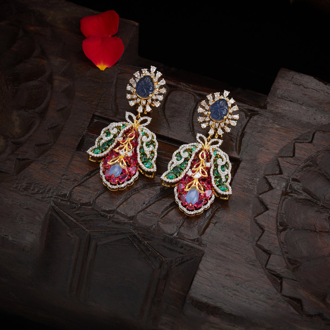 Carvenza Sapphoris Danglers