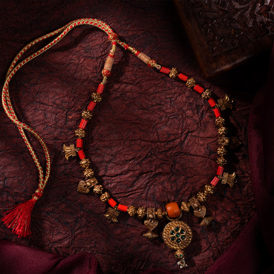 Ankha Patralekha Short Necklace