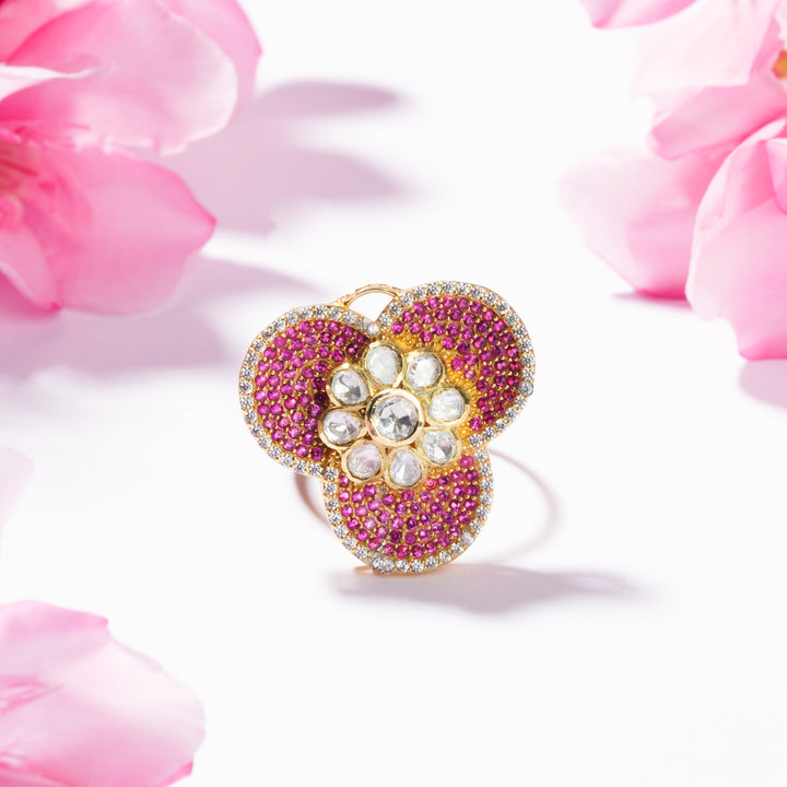 Blush Fleur Ring