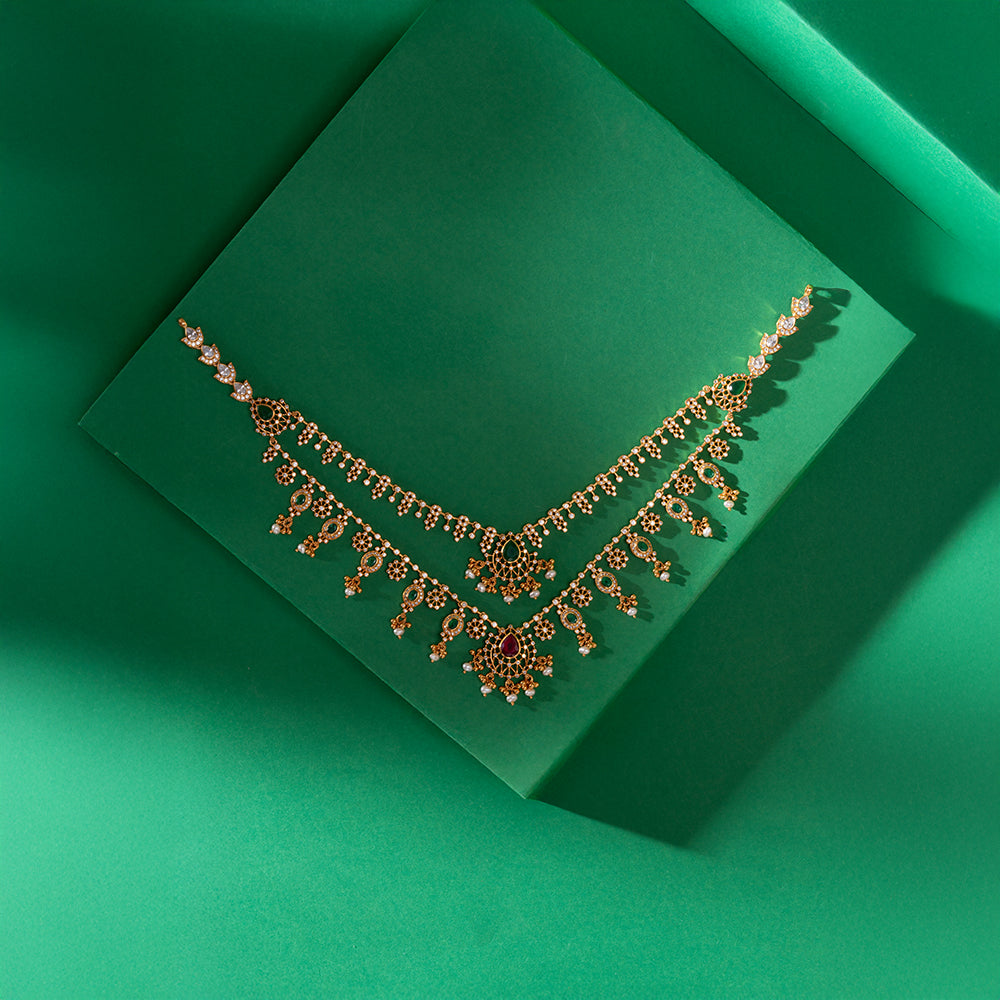 Taruna Trio Necklace Set