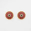 Floral Moti Stud Earrings