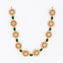 Sunflower Green Stone Necklace