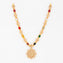 Floral Gemstone Necklace