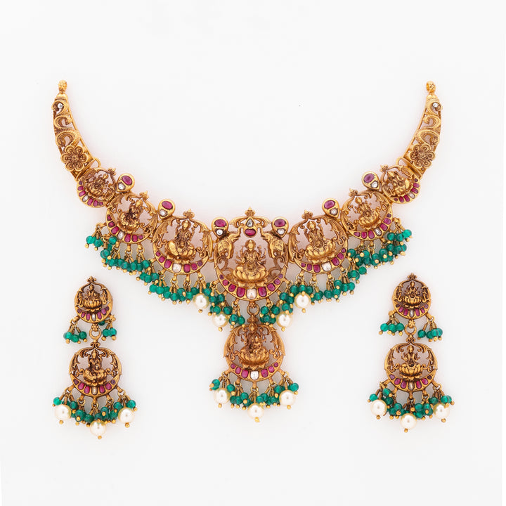 Astha Jadau Necklace Set