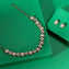 Dahlia Drizzle Polki Necklace Set