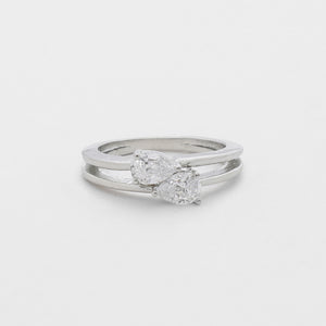 Dewdrop Dia Ring