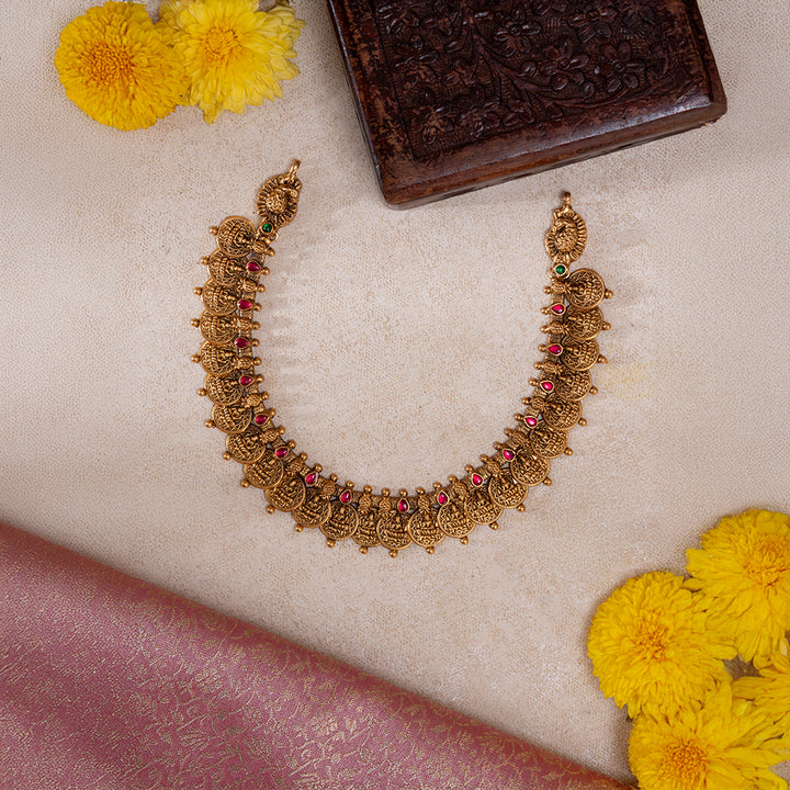 Bhakti Kasu Lakshmi Necklace