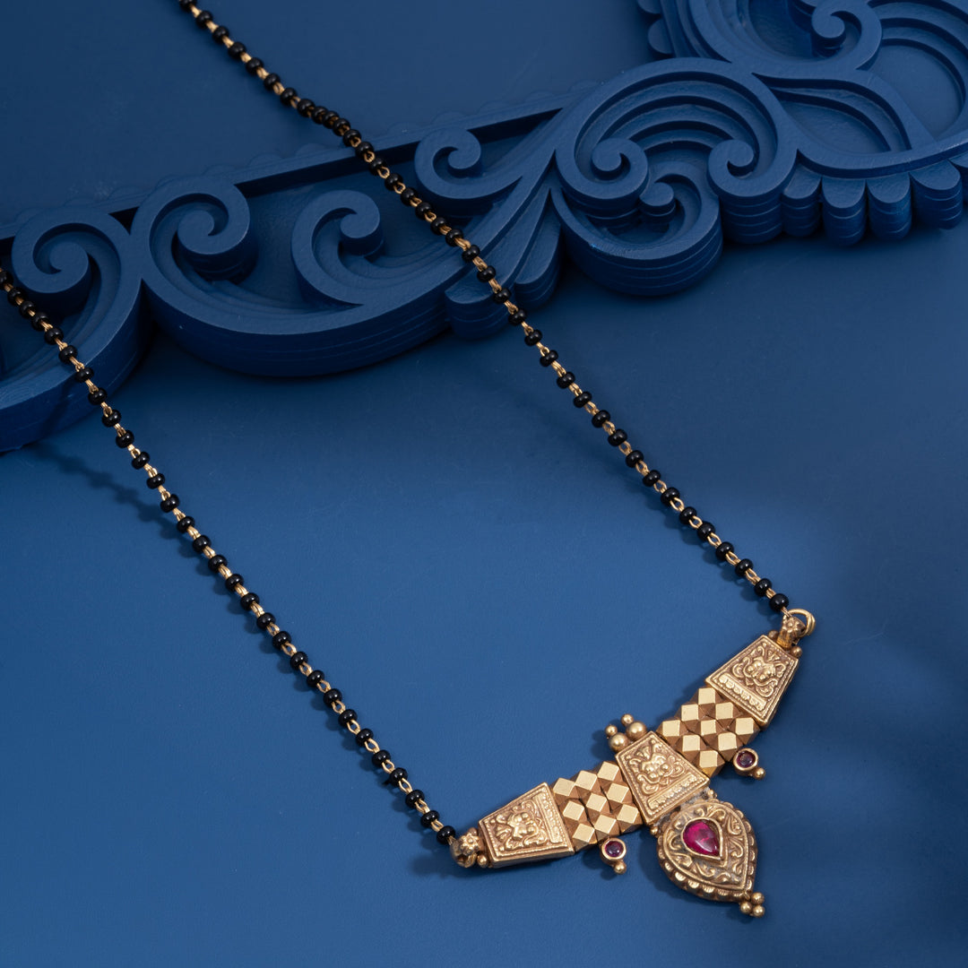 Pear Antique Mangalsutra