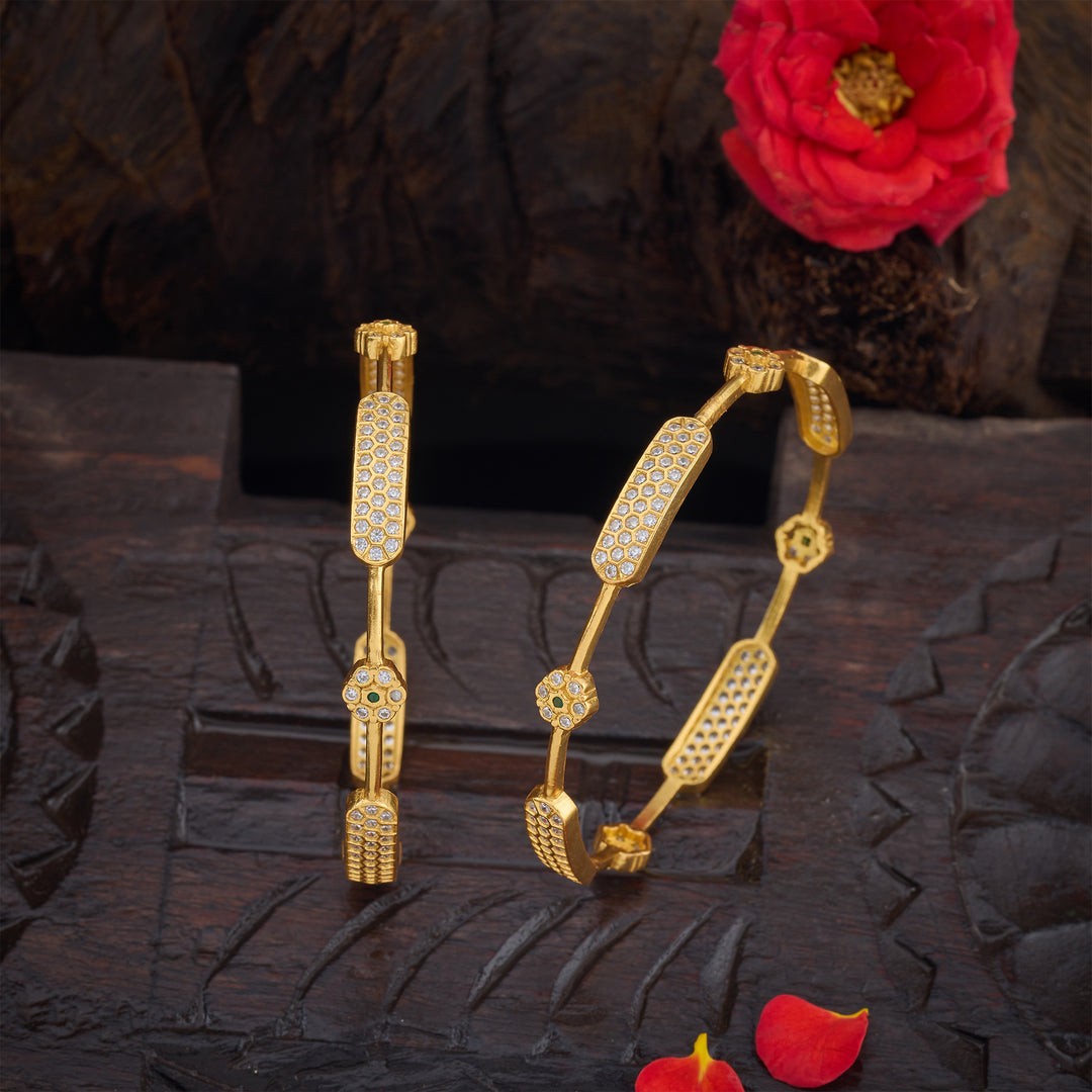CZ Phoolra Bangles