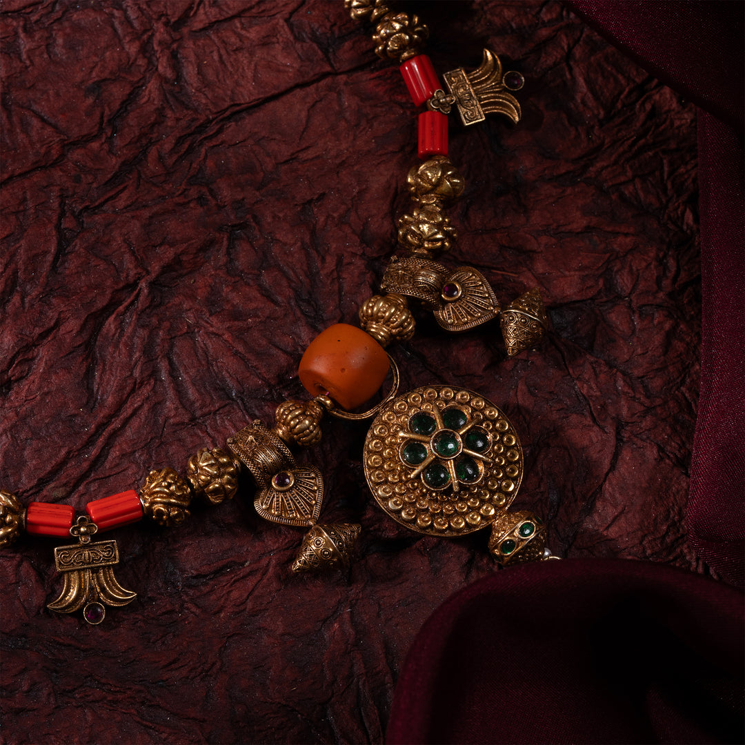 Ankha Patralekha Short Necklace
