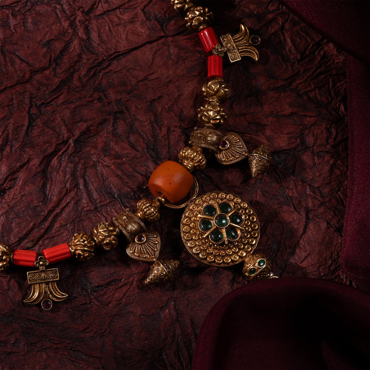 Ankha Patralekha Short Necklace