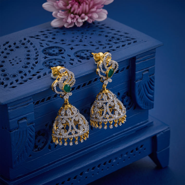 Floral Fantasia Jhumki