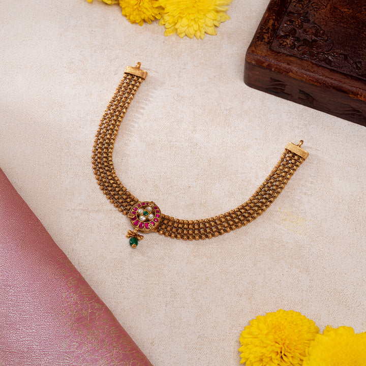 Kusum kundan Necklace