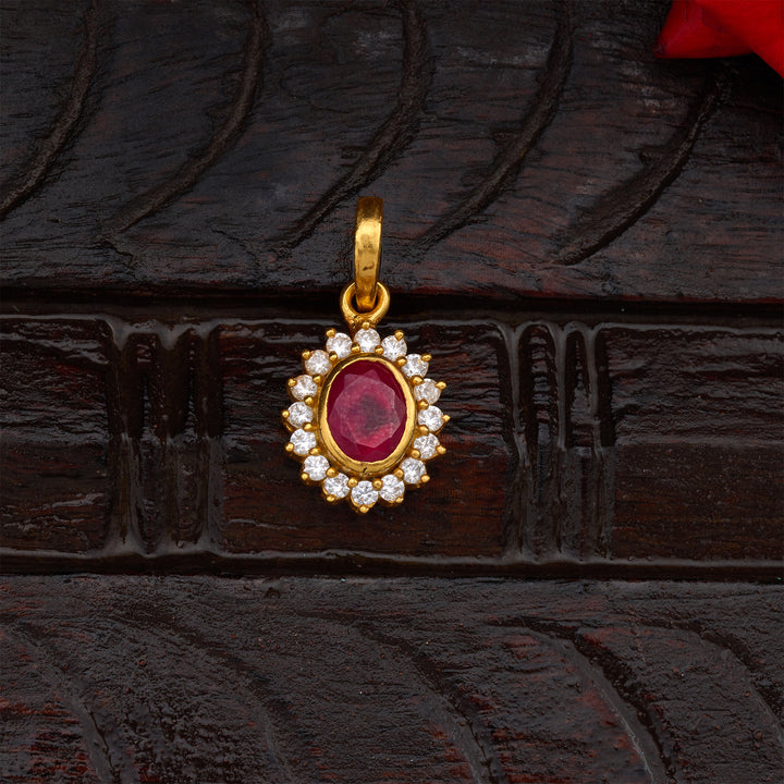 Manik Darpan Pendant Set