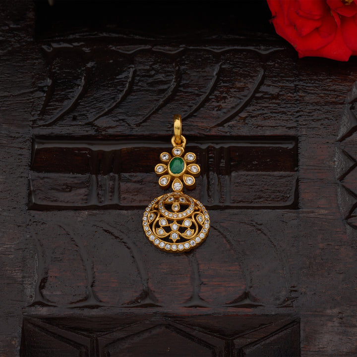 Divya Pushpa Pendant Set