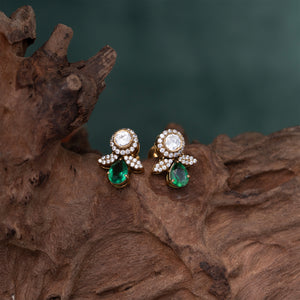 Crimson & Cognac Earrings