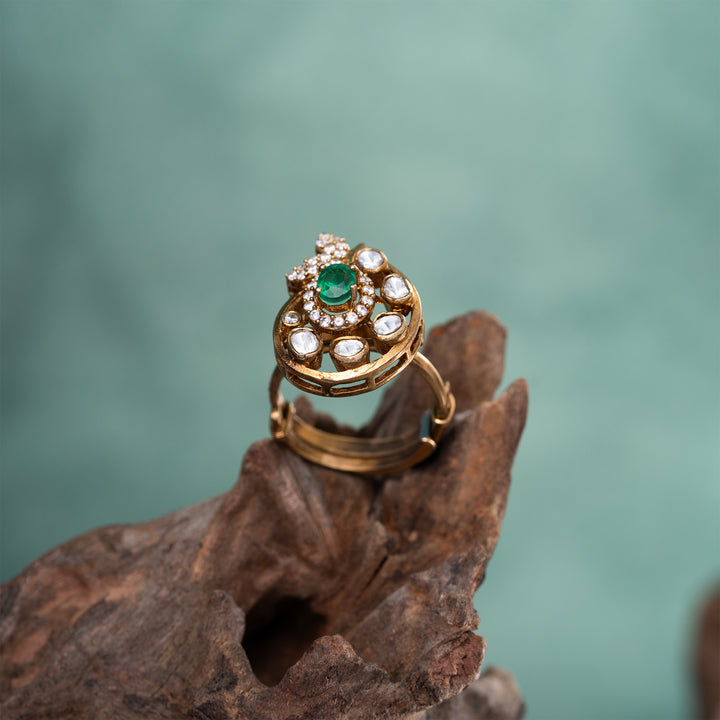 Serce Zielone  Ring