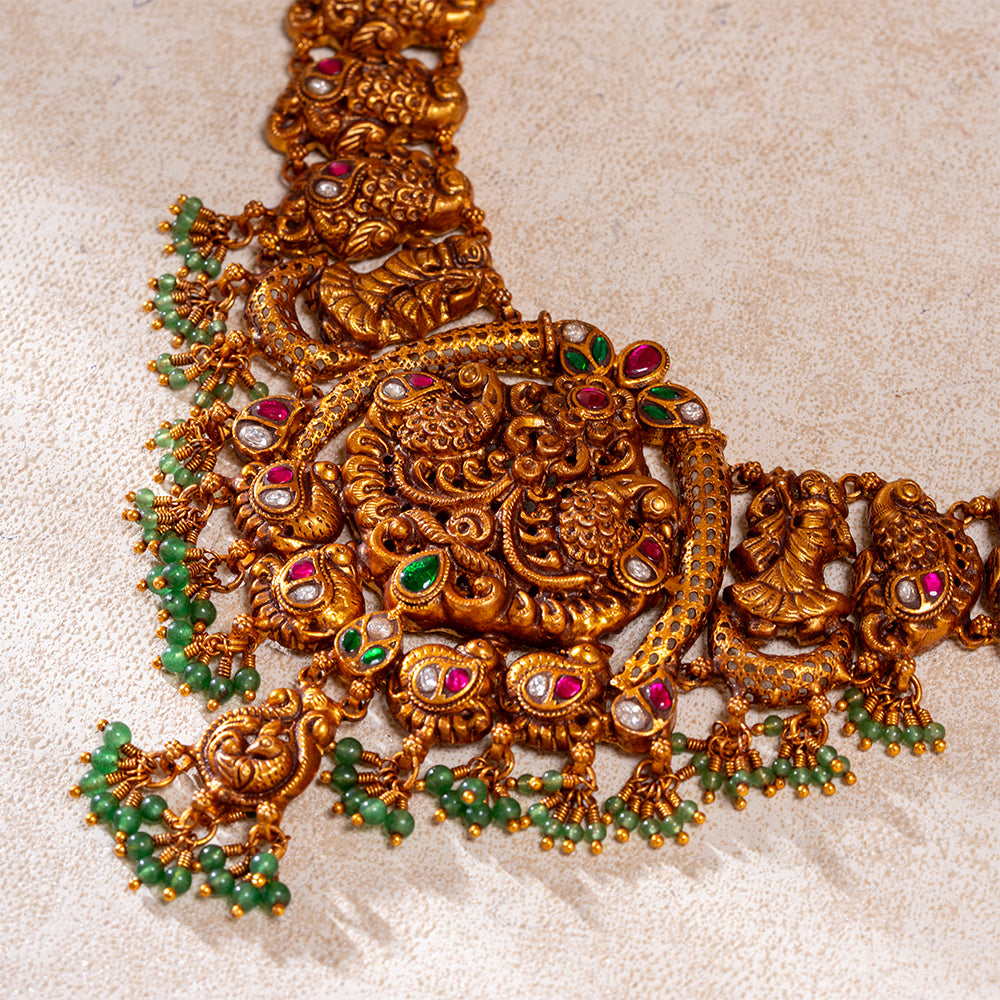 Phool Mor Necklace