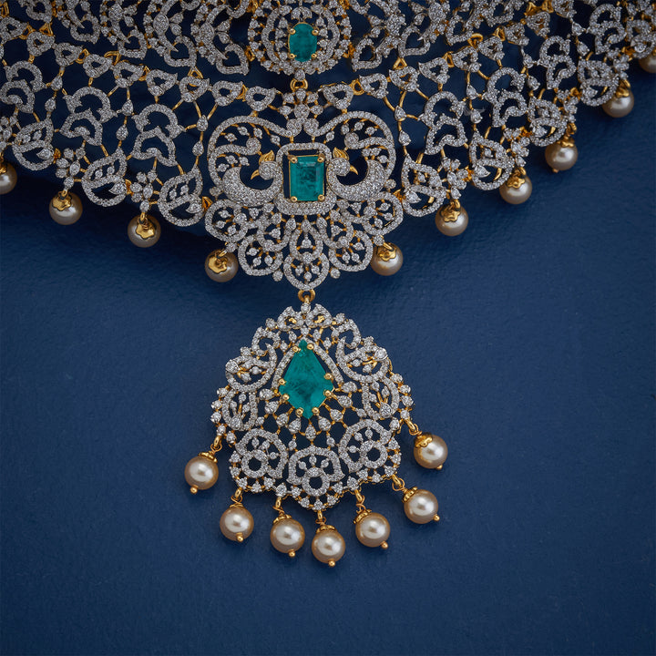 Peacock Duet Choker Set