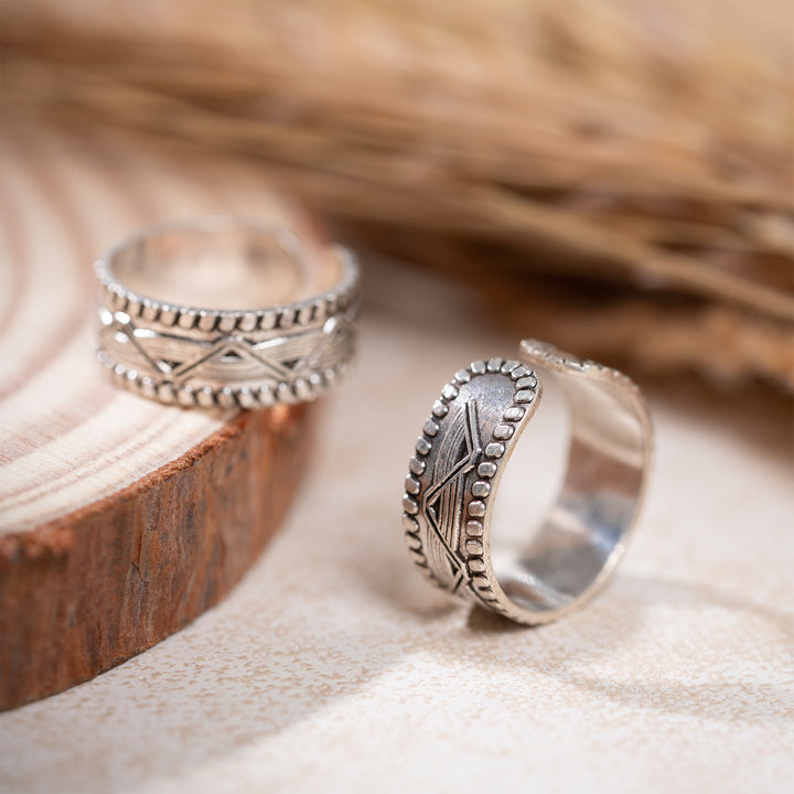 Spinlet Toe Ring