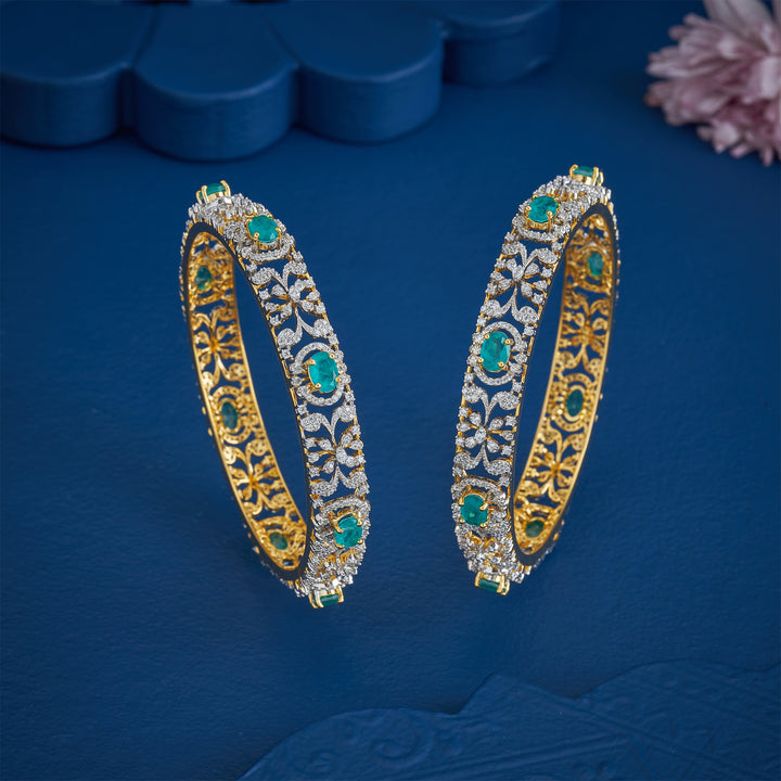 Ovalina CZ Bangles