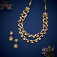 POLKI SHORT NECKLACE