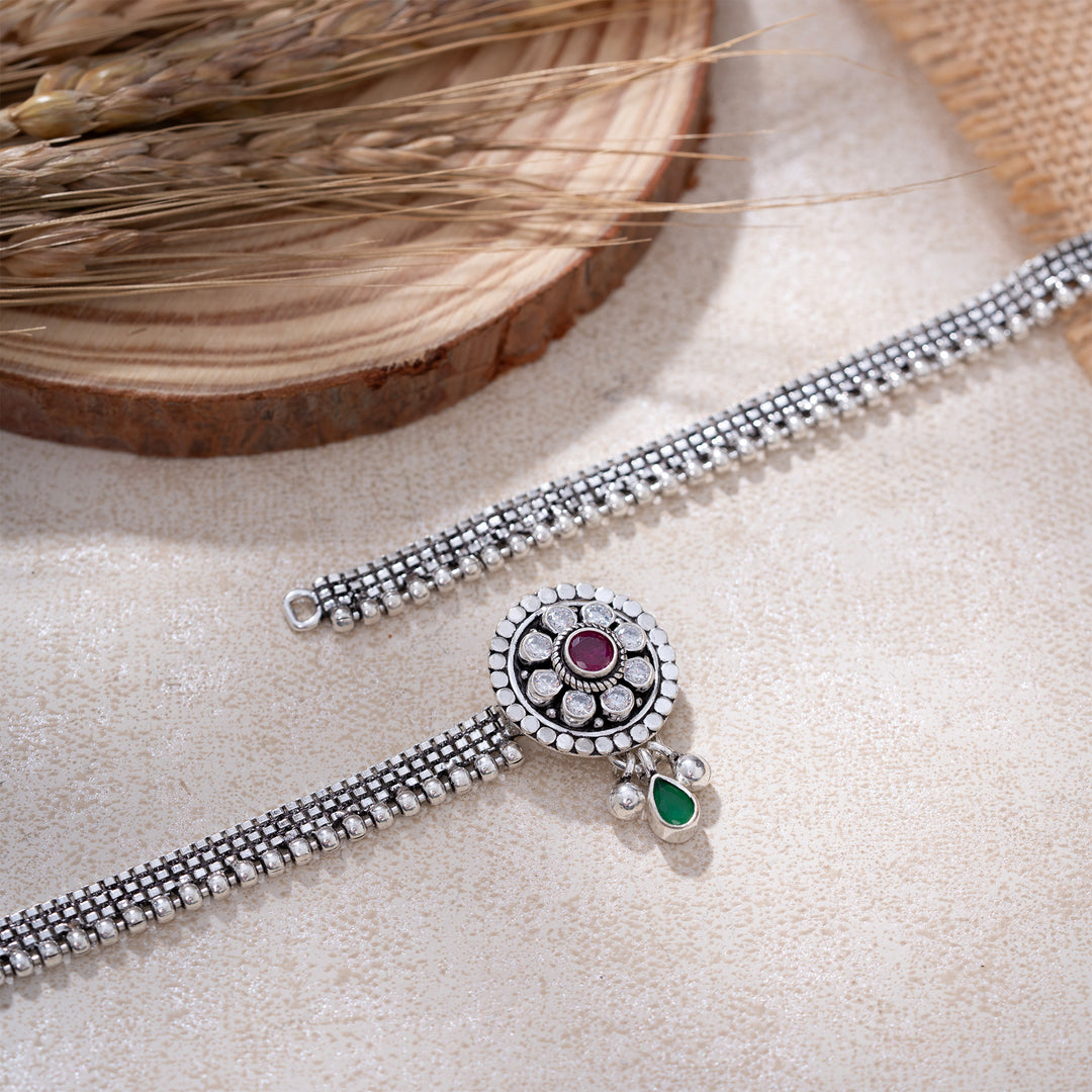 Dhrisha Oxidised Payal