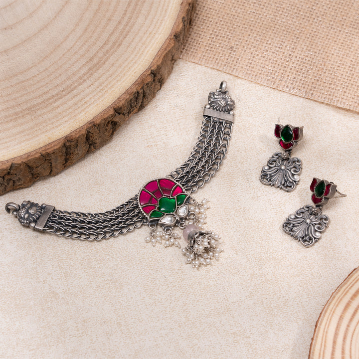 Lotus Varnika Choker Set