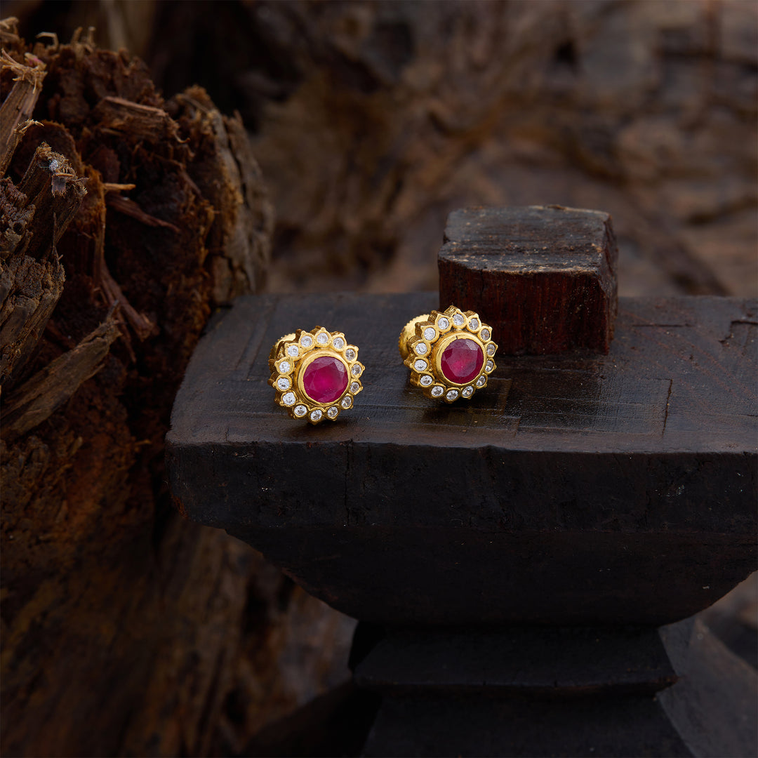 Flora Rubelle Studs