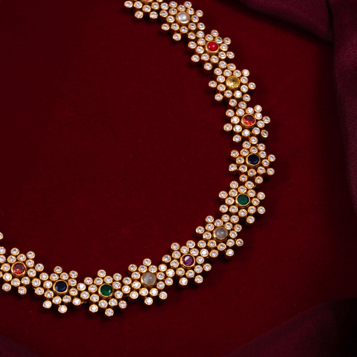 Navakamal CZ Glow Necklace