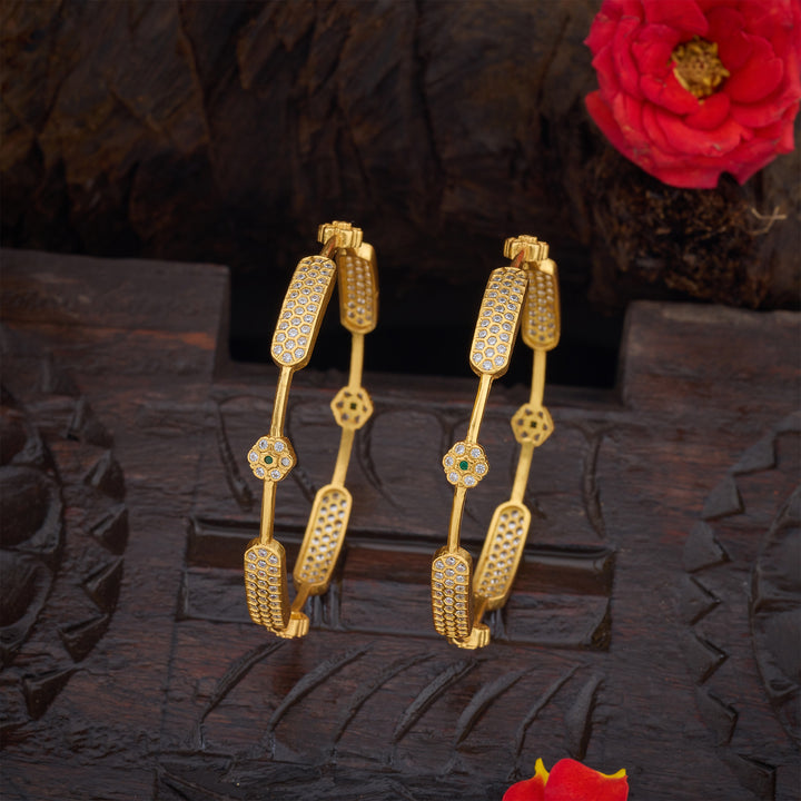 CZ Phoolra Bangles
