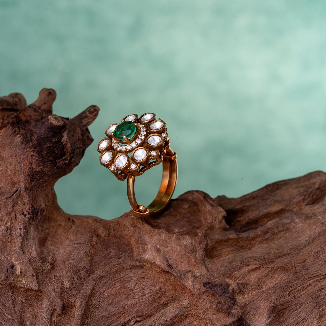 Camellia Sparkle Ring