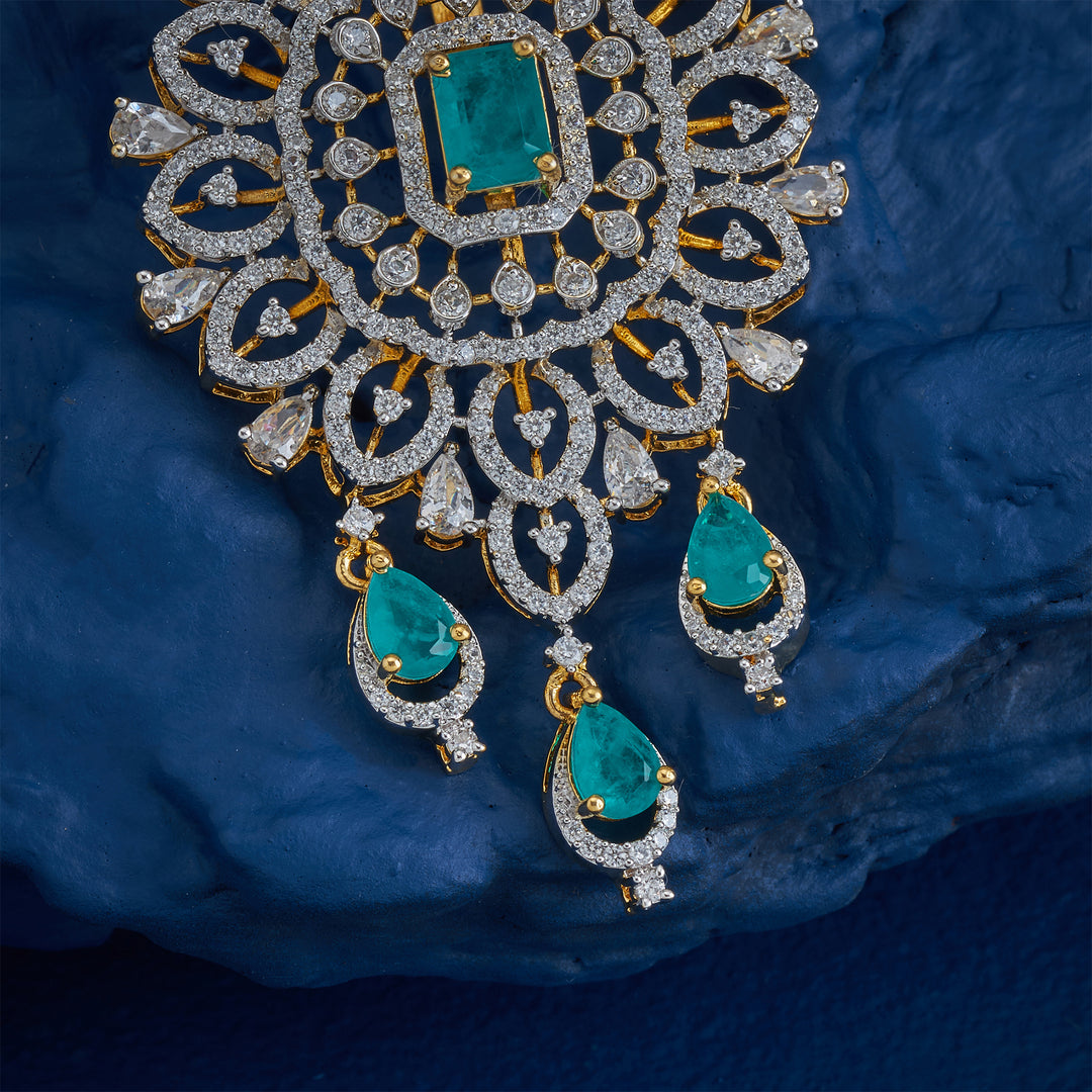 Flori CZ Pendant