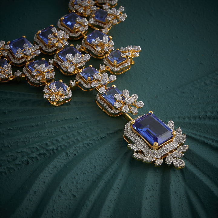 Blueberry FloraMyst Necklace Set