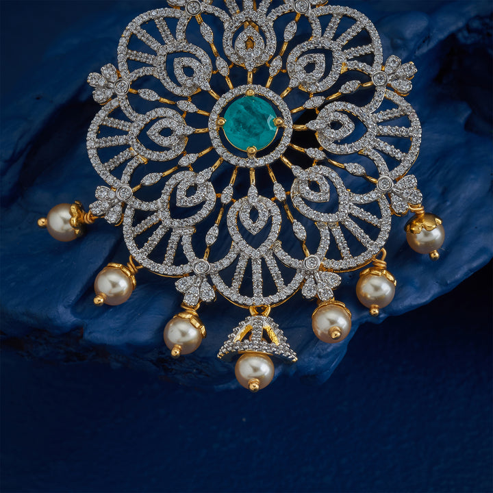 Glitter Flora Pendant