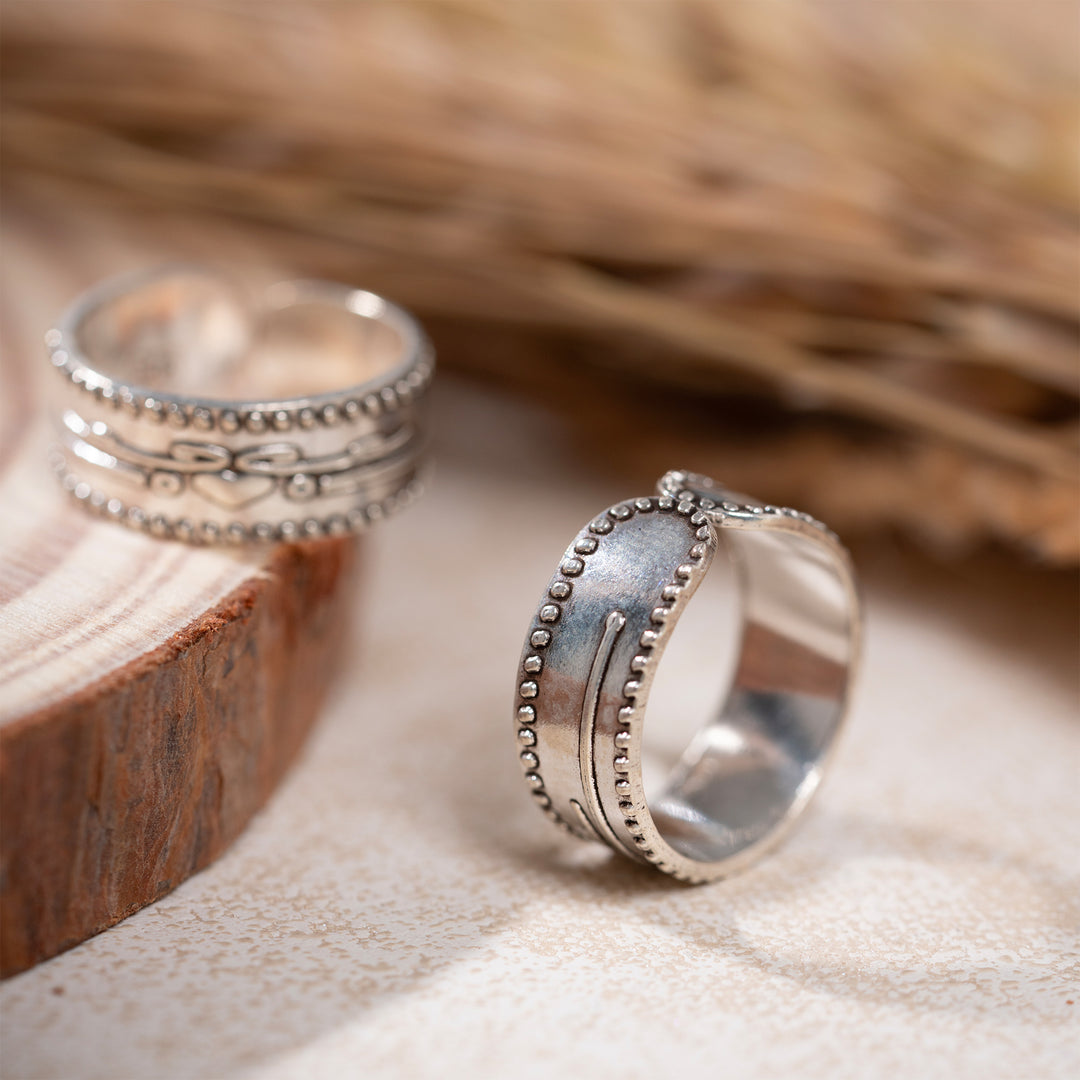Wave Amour Toe Ring