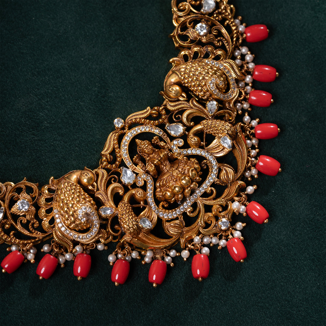 Aabharana Kusuma Necklace Set