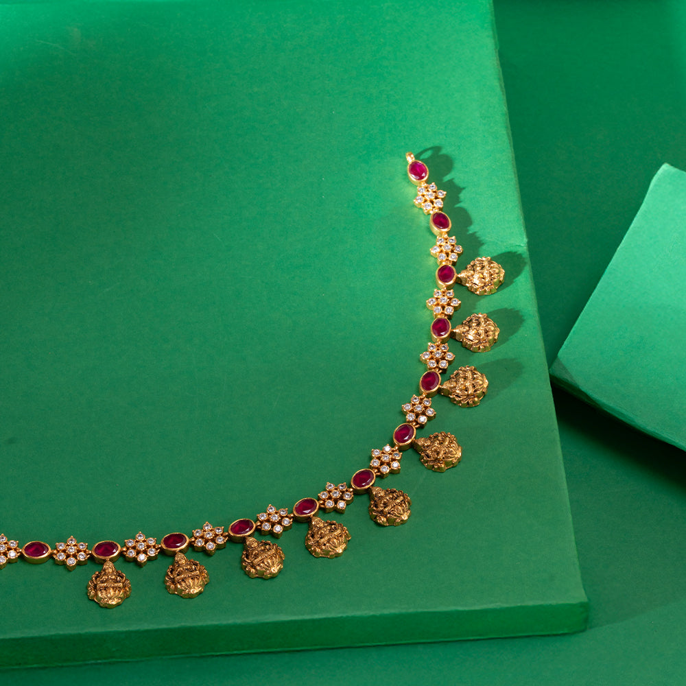 Padmapriya Lakshmi Necklace