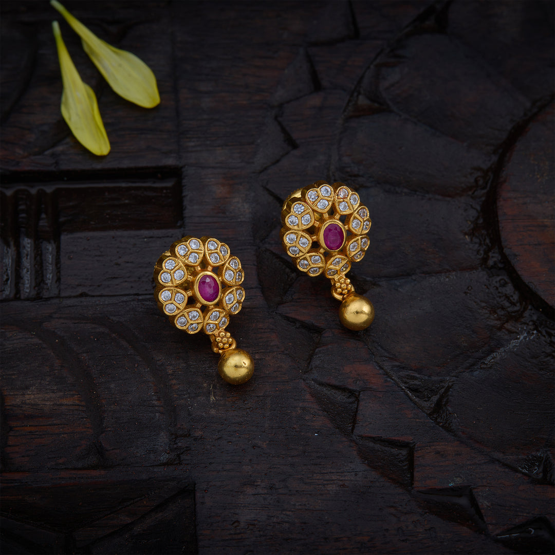 Surkh Phool Studs
