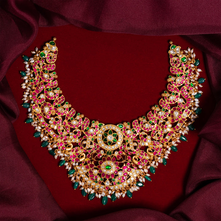 Peacock Kalika Necklace