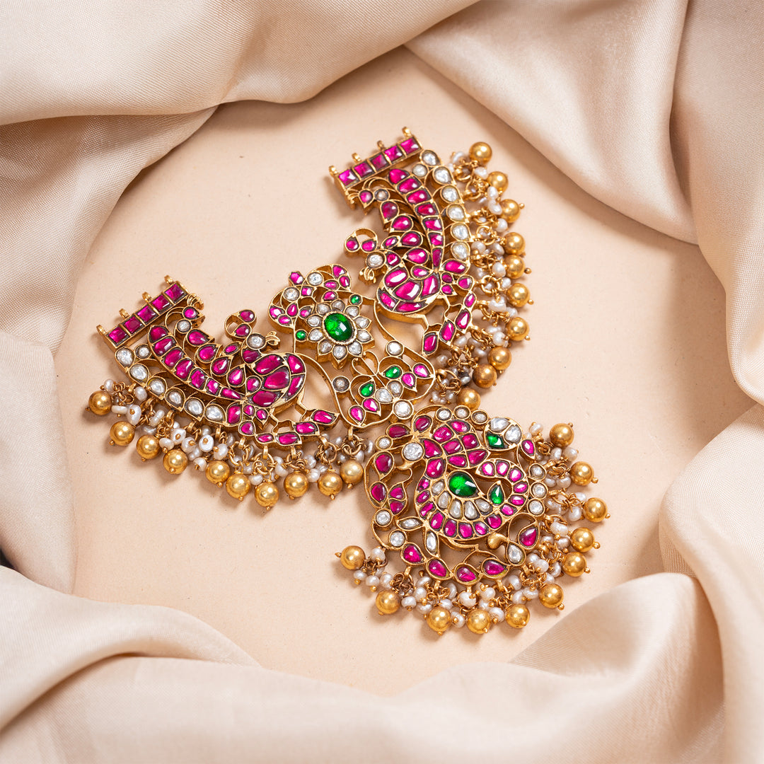 Rangmayura Kundan Pendant