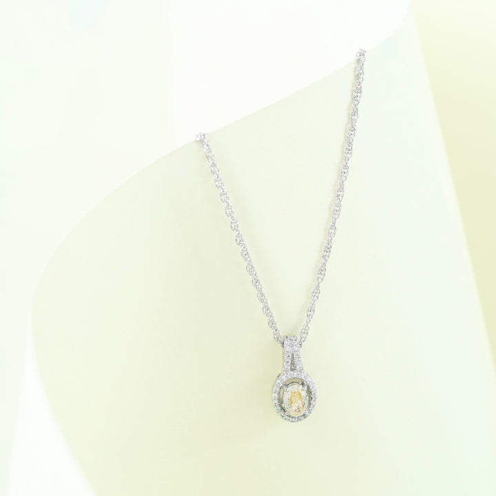 Sunkissed Aura Chain Pendant