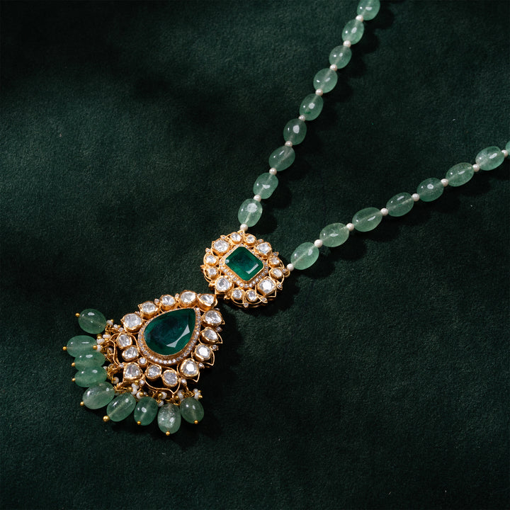 Jeevani Jhilmil Polki Necklace